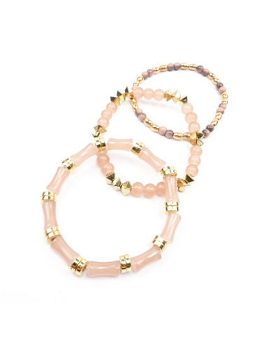 Set de Tres Pulseras | Infinita Moda