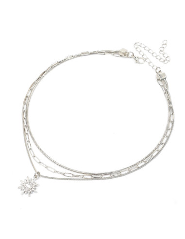Collar de Cadena Níquel | Infinita Moda