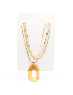 Collar de Cadenas y Dije