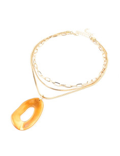 Collar de Cadenas y Dije