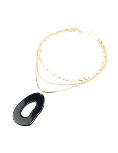 Collar de Cadenas y Dije
