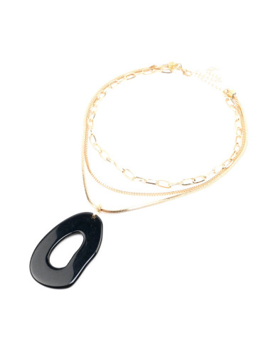 Collar de Cadenas y Dije