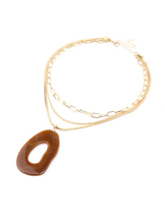 Collar de Cadenas y Dije