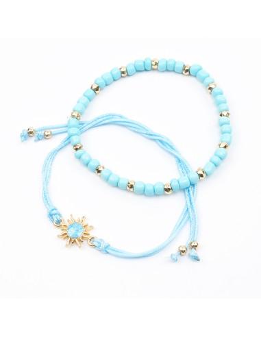 Set de Pulseras de Hilo Mundial