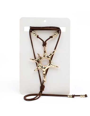 Collar de Gamuza Boho | Infinita Moda