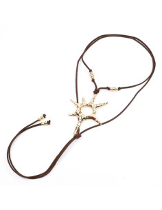 Collar de Gamuza Boho | Infinita Moda