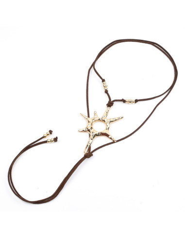Collar de Gamuza Boho | Infinita Moda