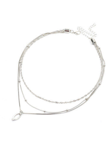Collar de Triple Cadenas | Infinita Moda