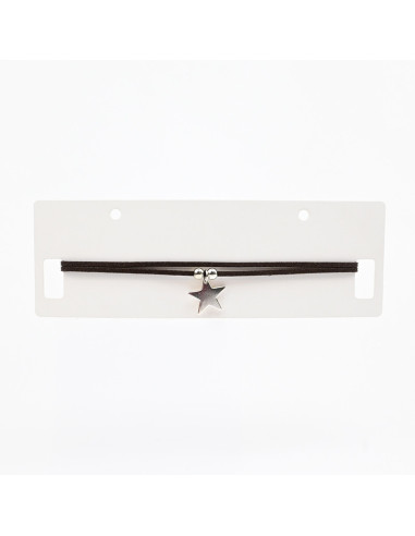 Choker de Gamuza y Dije