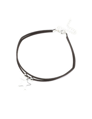 Choker de Gamuza y Dije