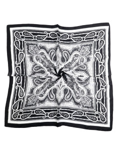 Pañuelo Paisley Black  (70x70)