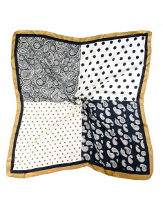 Pañuelo XXL Paisley Black