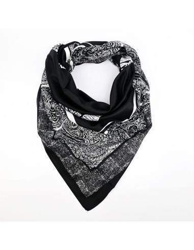 Pañuelo XXL New Black and Withe