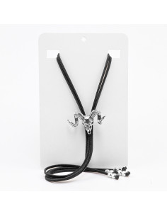 Collar Corbatero de Gamuza