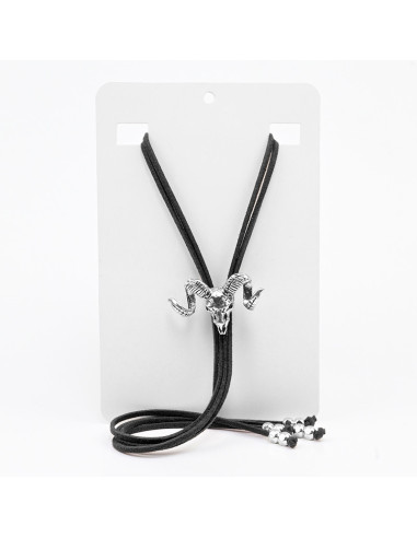 Collar Corbatero de Gamuza