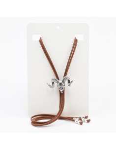 Collar Corbatero de Gamuza