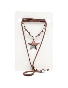 Collar de Gamuza y Dije | Infinita Moda