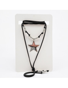 Collar de Gamuza y Dije | Infinita Moda