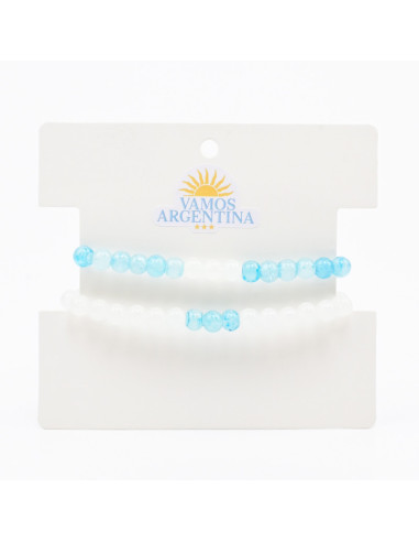 Set x2 Pulseras Mundial