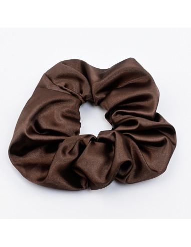 Scrunchie Seda Dark Cacao