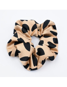 Scrunchie Dalmatian Camel