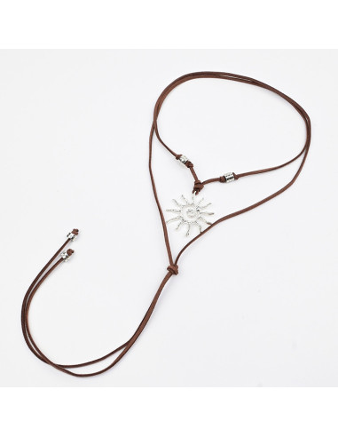 Collar de Gamuza Boho | Infinita Moda