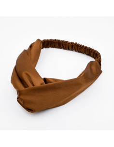 Turbante Seda Cacao Light