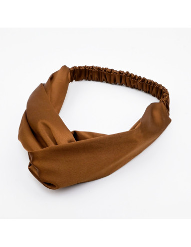 Turbante Seda Cacao Light