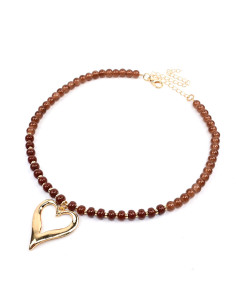 Collar de Tanza Enhebrada | Infinita Moda