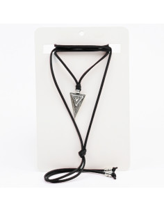Collar de Gamuza Triangle | Infinita Moda
