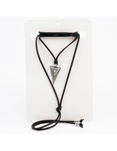 Collar de Gamuza Triangle | Infinita Moda