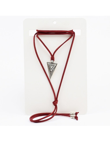 Collar de Gamuza Triangle | Infinita Moda