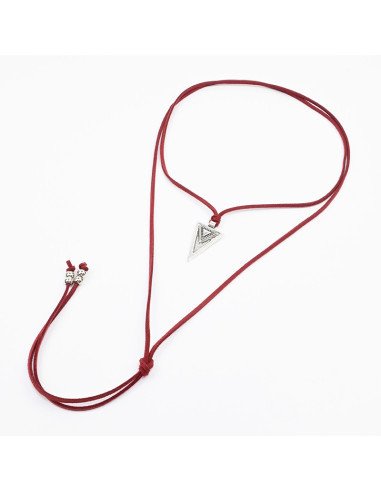 Collar de Gamuza Triangle | Infinita Moda