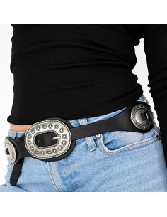 Cinturón Faja Boho Metal