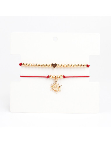 Set de Pulseras de Hilo