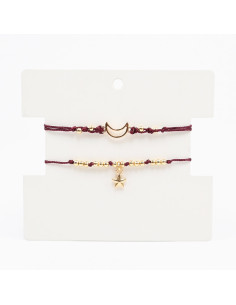 Set x2 Pulseras de Hilo