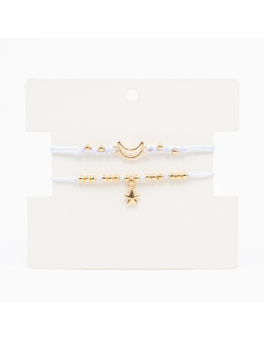 Set x2 Pulseras de Hilo