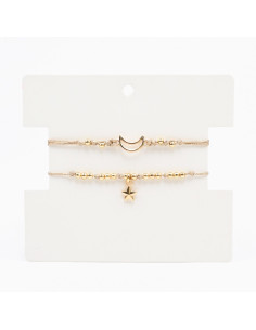 Set x2 Pulseras de Hilo