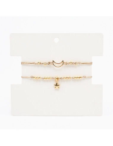 Set x2 Pulseras de Hilo