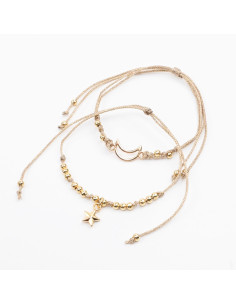 Set x2 Pulseras de Hilo