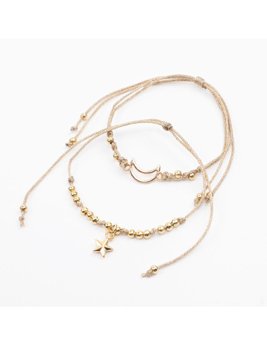 Set x2 Pulseras de Hilo