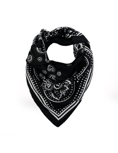 Pañuelo New Paisley Black (70x70)