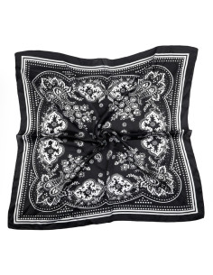 Pañuelo New Paisley Black (70x70)