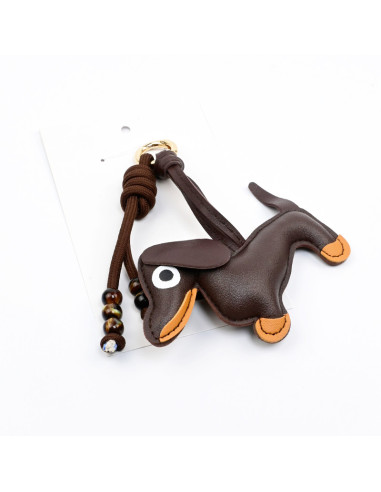 Llavero y Bag Charm Perro Salchicha | Infinita Moda