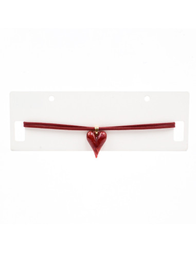 Choker de Gamuza y Acrílico | Infinita Moda