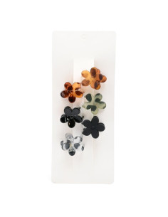Broche set x 6 Flower | Infinita Moda