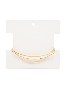 Pulsera de cadenas | Infinita moda