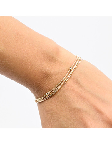 Pulsera de cadenas | Infinita moda