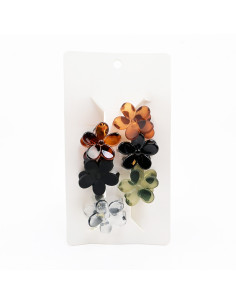 Broche set x 6 Flower | Infinita Moda