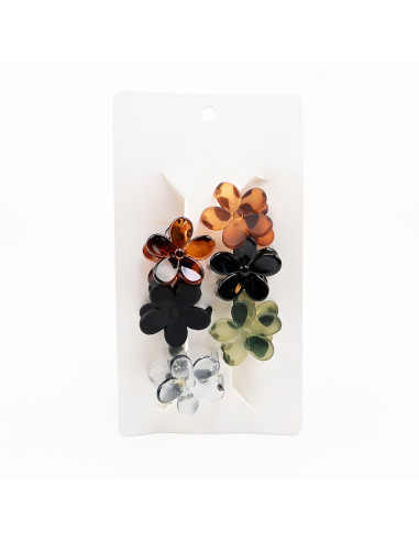 Broche set x 6 Flower | Infinita Moda